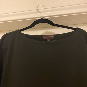 Simple boatneck color block dress